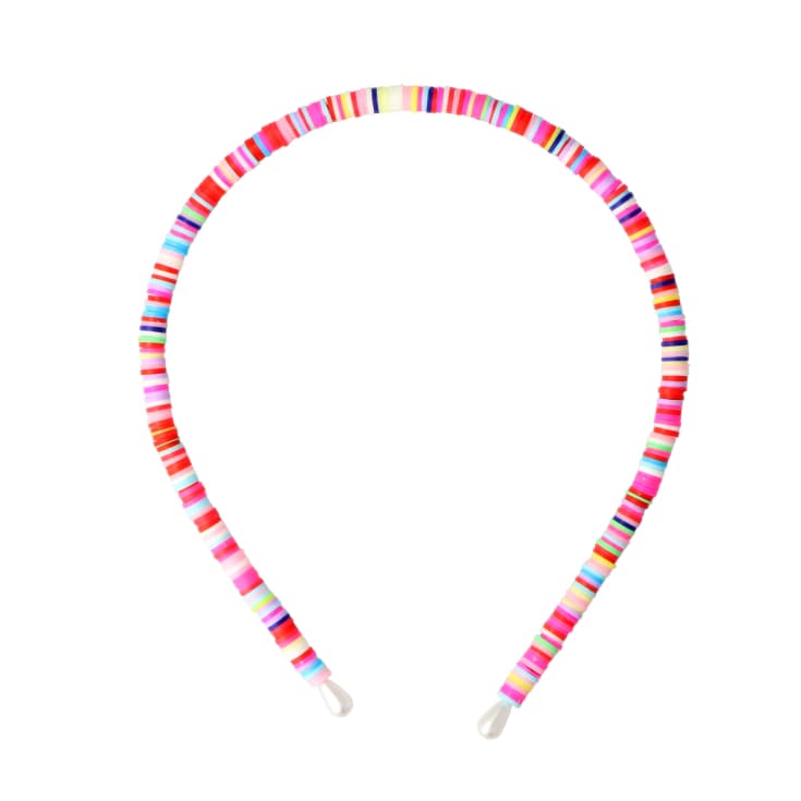 diadema multicolor minidiscos de goma infantil surtida