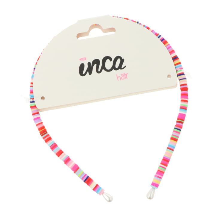 diadema multicolor minidiscos de goma infantil surtida