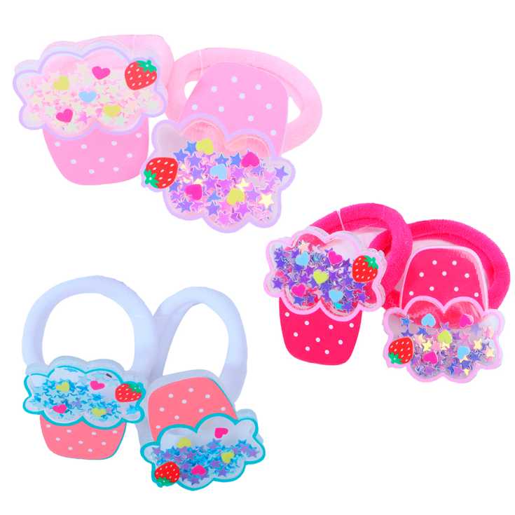 pack 2 coleteros con helado infantiles color surtido pack 2 coleteros con helado infantiles color surtido