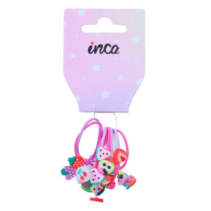 pack 5 coleteros elasticos piezas frutas infantil pack 5 coleteros elasticos piezas frutas infantil