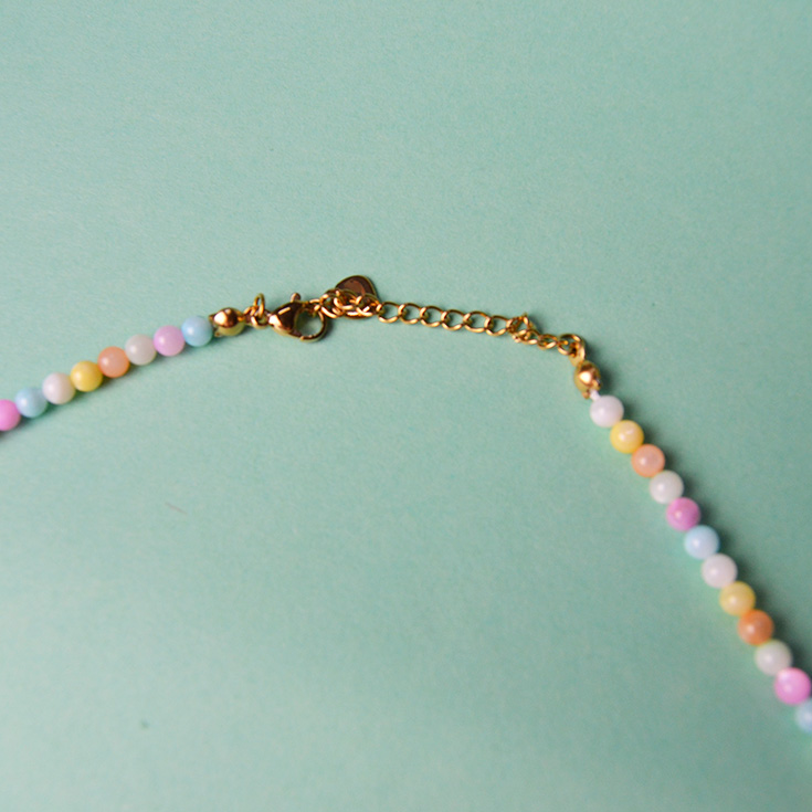 collar colores peces y caracolas
