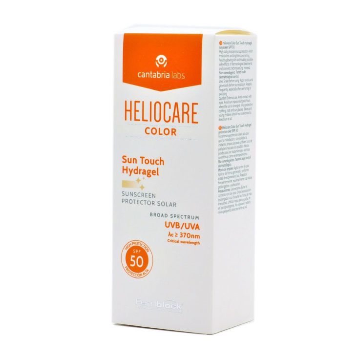 heliocare color toque de sol hidragel protector solar spf50 50ml heliocare color toque de sol hidragel protector solar spf50 50ml