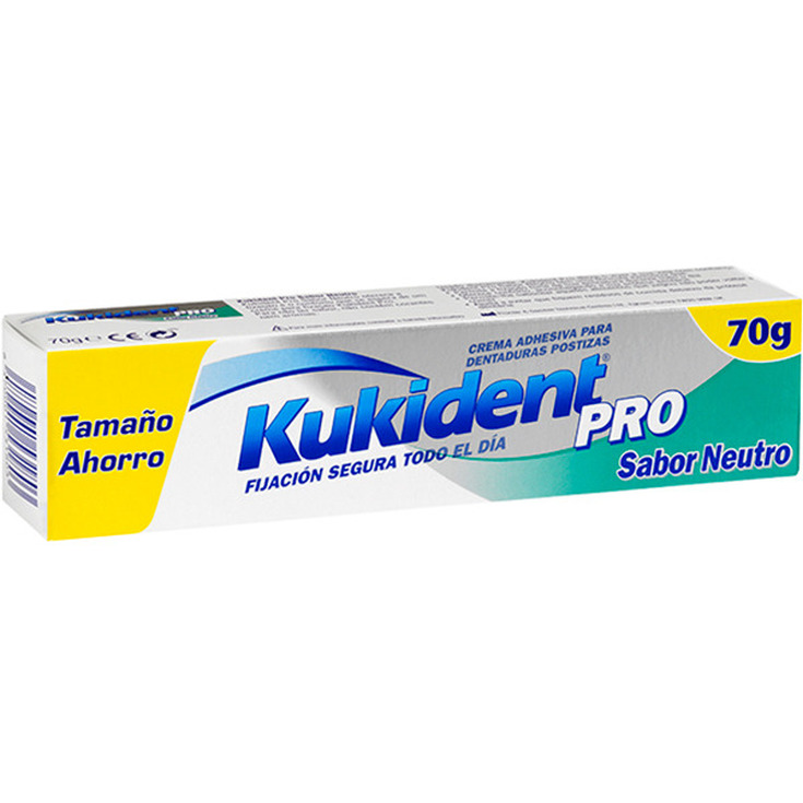 kukident pro fijacion segura todo el dia crema adhesiva dentaduras postizas 40g