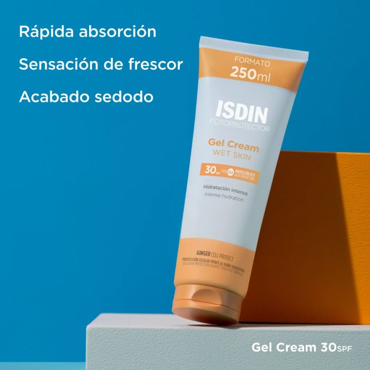 isdin fotoprotector corporal spf30 gel cream 250ml