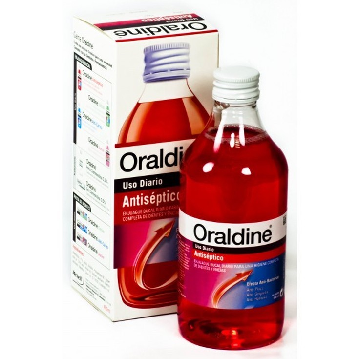 oraldine antiseptico colutorio