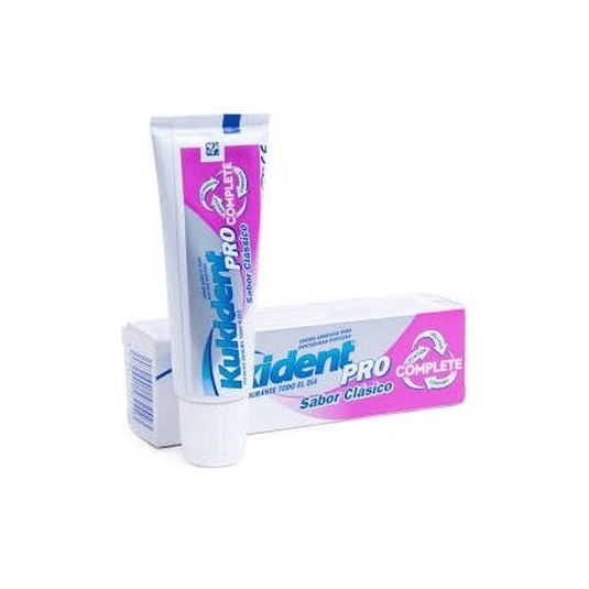 kukident pro crema adhesiva dentaduras postizas sabor clasico 47 gr.
