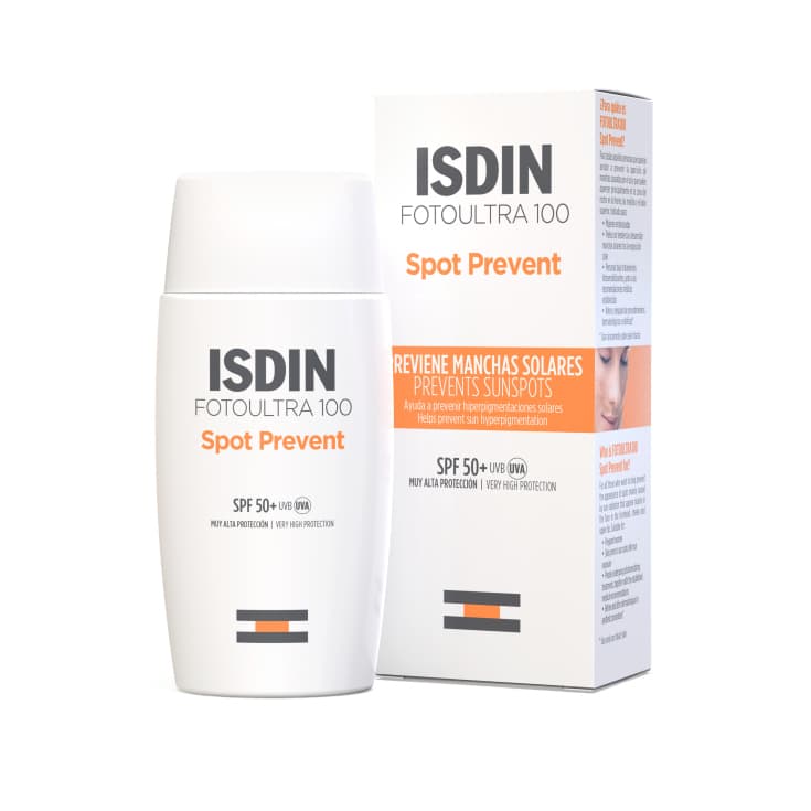 isdin foto ultra 100 spot prevent fusion fluid spf50+ 50ml isdin foto ultra 100 spot prevent fusion fluid spf50+ 50ml