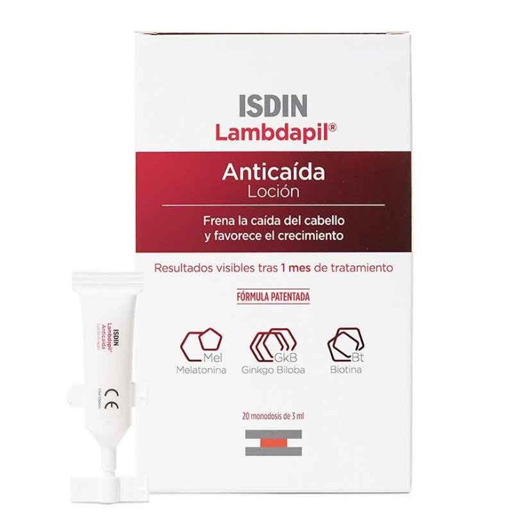 isdin lambdapil anticaida locion 20 monodosis 3ml