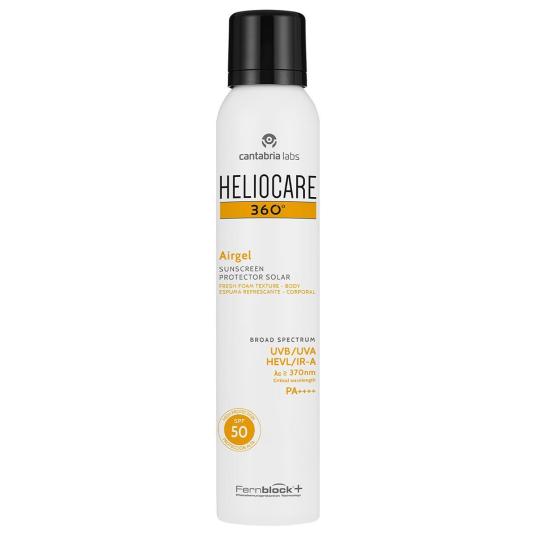 heliocare 360 airgel spf50 sunscreen protector solar 200ml