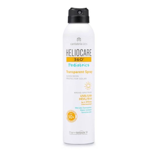 heliocare 360º pediatrics transparent spray spf50+ 200ml