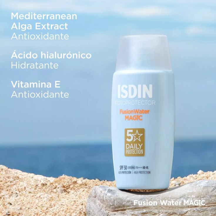 isdin fotoprotector facial isdin fusion water spf50+ 50ml