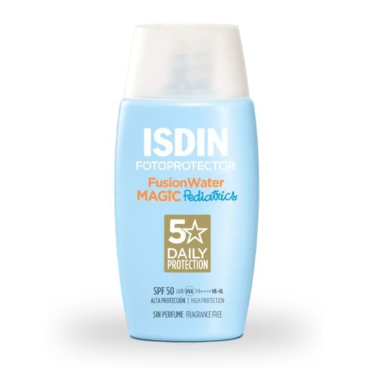 isdin fotoprotector fusionWater pediatrics spf50+ 50ml