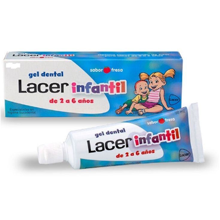 lacer gel infantil 2-6 años 75ml lacer gel infantil 2-6 años 75ml