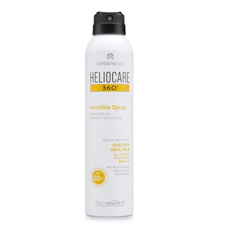 heliocare 360 invisible spray spf50+ 200 ml heliocare 360 invisible spray spf50+ 200 ml