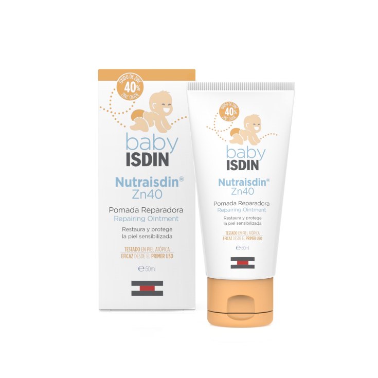 isdin baby nutraisdin zn40 pomada reparadora 50ml isdin baby nutraisdin zn40 pomada reparadora 50ml
