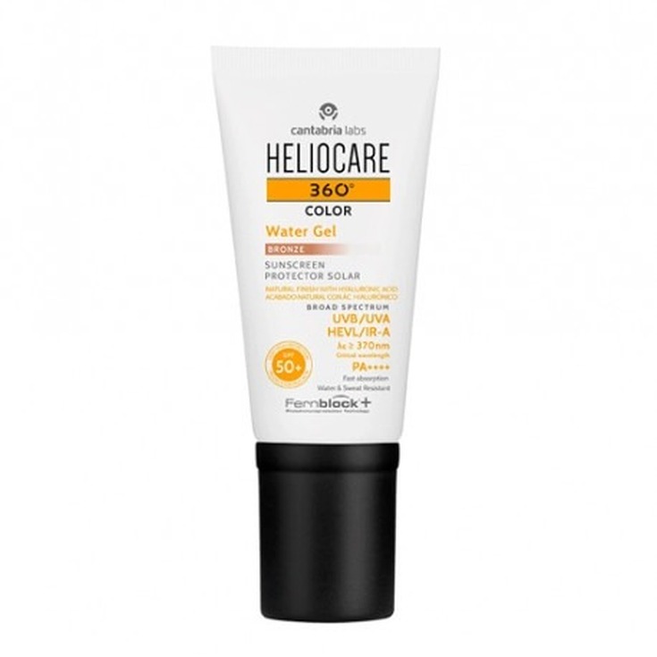 heliocare 360º water color gel color bronze spf50+ 50ml