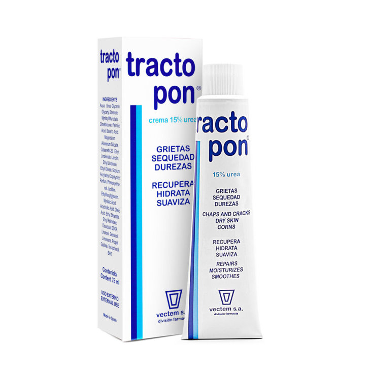 vectem tractopon 15% urea crema hidratante 75ml