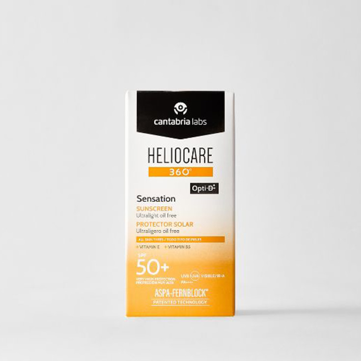 heliocare 360 sensation protector solar facial oil free 50ml