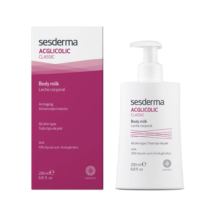 sesderma acglicolic classic leche corporal dosificador 200ml