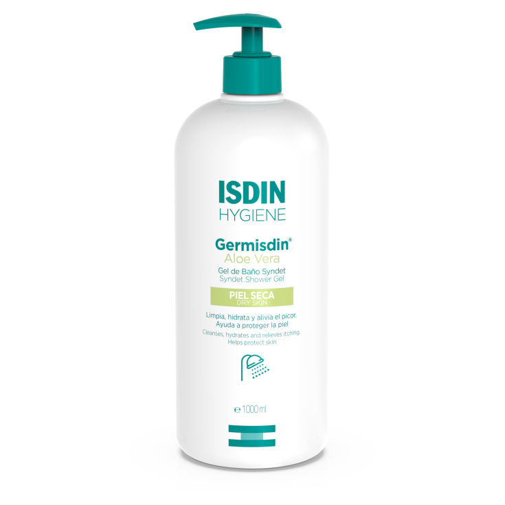 isdin germisdin gel de baño aloe vera sin jabon 1 litro