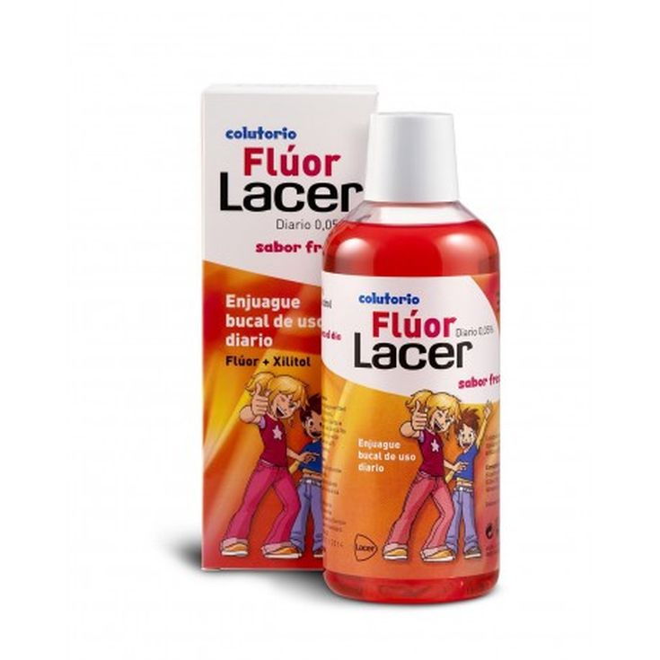 lacer colutorio diario fresa fluor 0,05% 500ml lacer colutorio diario fresa fluor 0,05% 500ml