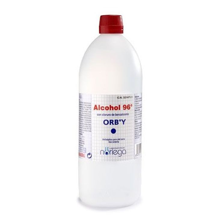 orby alcohol sanitario 96º 1000ml