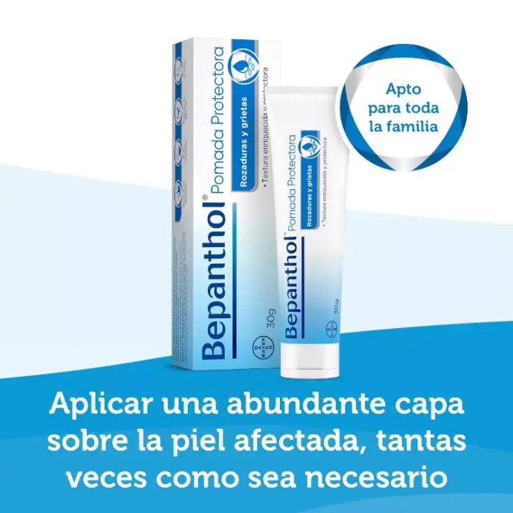 bepanthol pomada protectora de rozaduras y tatuajes 30g