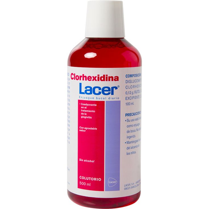 lacer clorhexidina colutorio 500ml lacer clorhexidina colutorio 500ml