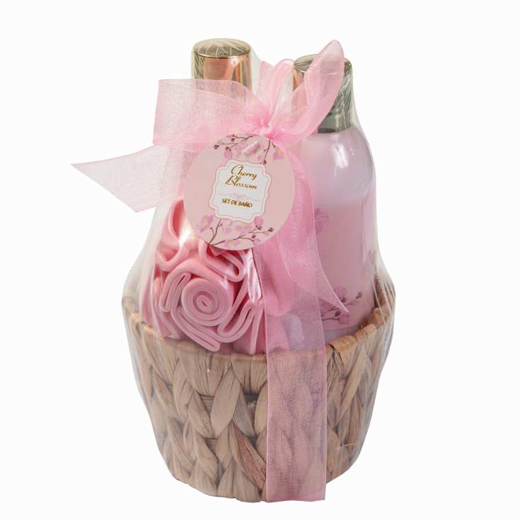 cesta de baño flor de cerezo secret garden 3 piezas cesta de baño flor de cerezo secret garden 3 piezas