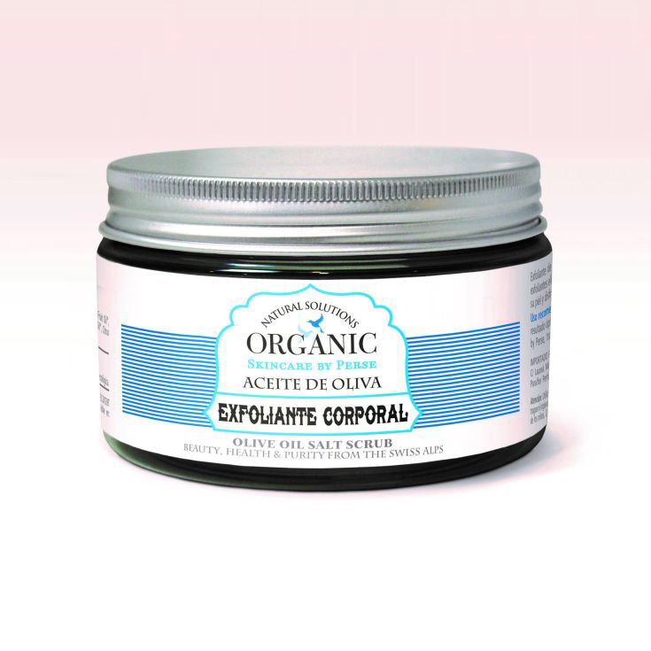 organic exfoliante corporal aceite de oliva 4 150ml