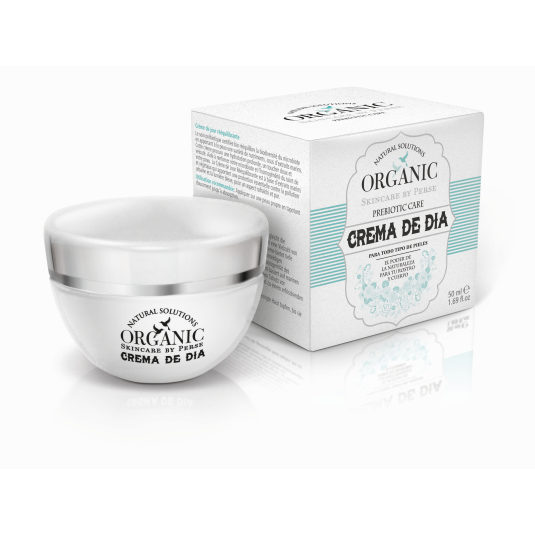 organic prebiotic crema de dia re-equilibrante 50ml