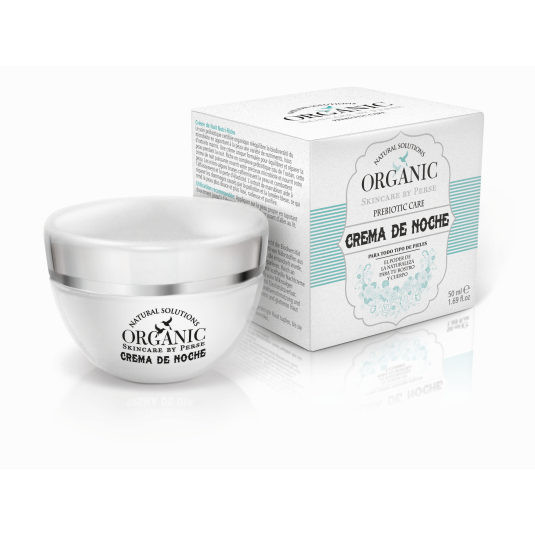 organic prebiotic crema de noche rica nutritiva 50ml