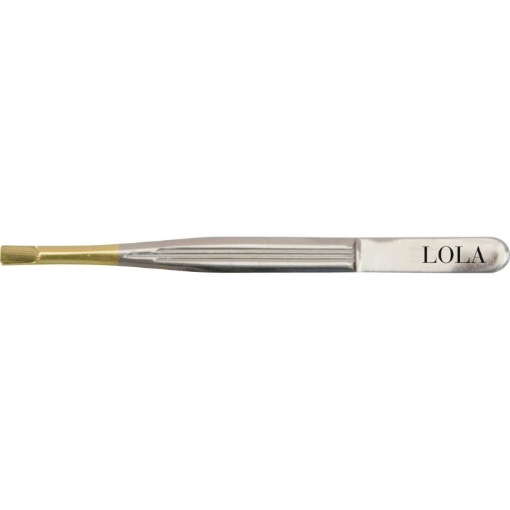 lola pinza depilar punta cangrejo oro lola pinza depilar punta cangrejo oro