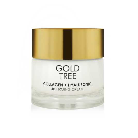 gold tree collagen + hyaluronic 4d firming cream 50mml