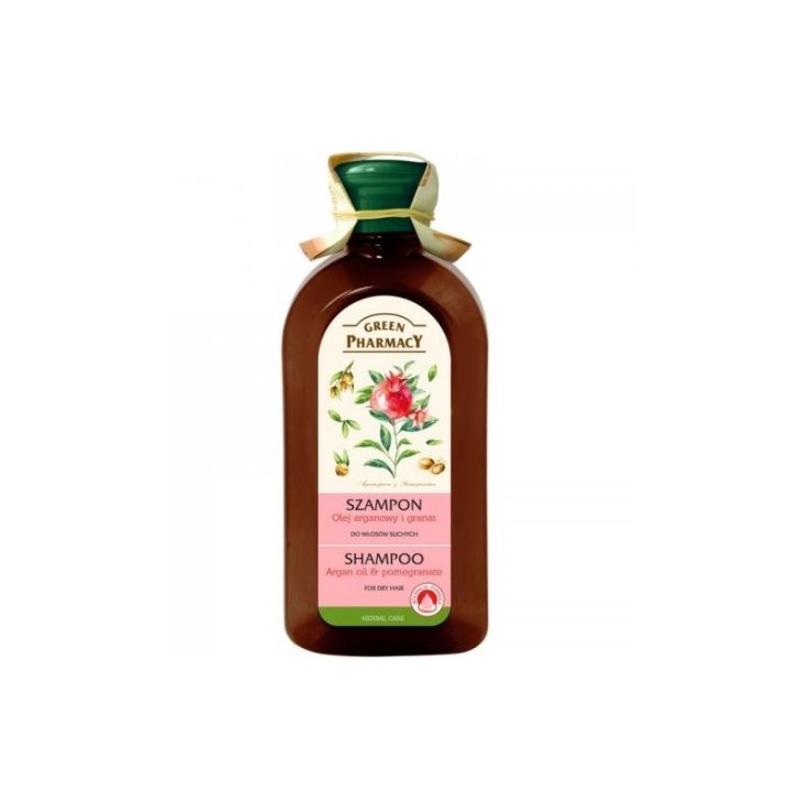 green pharmacy champu aceite argan y granada 350ml