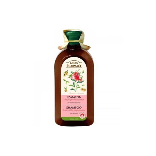 green pharmacy champu aceite argan y granada 350ml