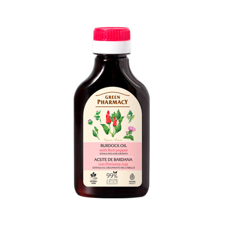 green pharmacy aceite de bardana crecimiento cabello 100ml green pharmacy aceite de bardana crecimiento cabello 100ml
