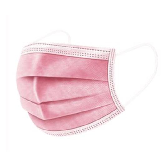 mumu mascarillas quirurgicas iir adulto rosas 10 unidades