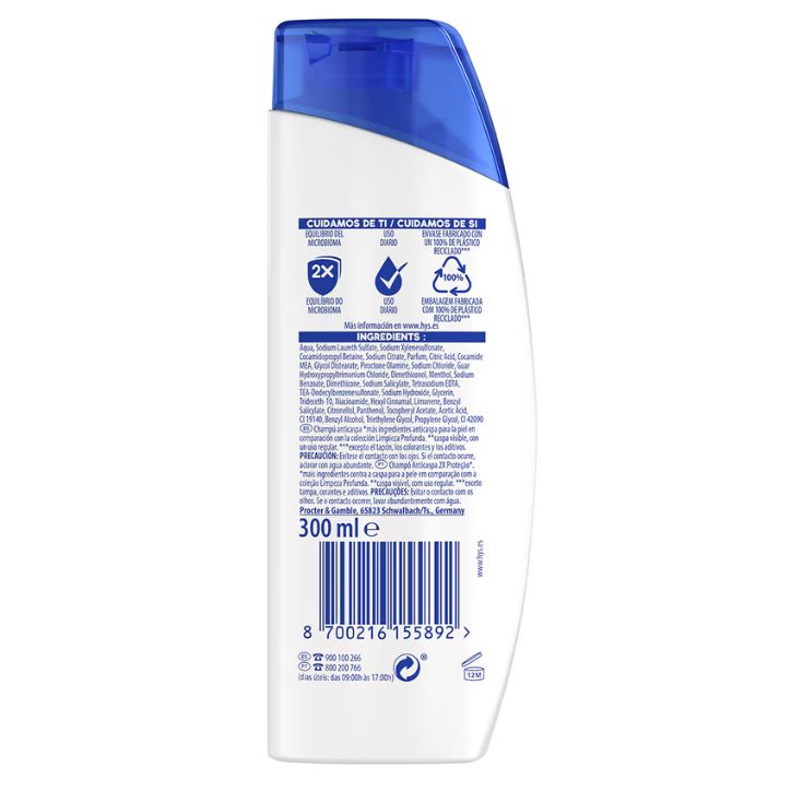 h&s citrus fresh champu anticaspa 330ml