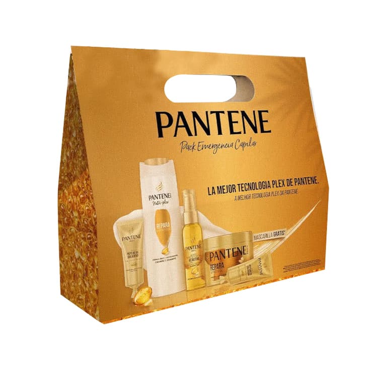 pack pantene emergencia capilar 4 piezas