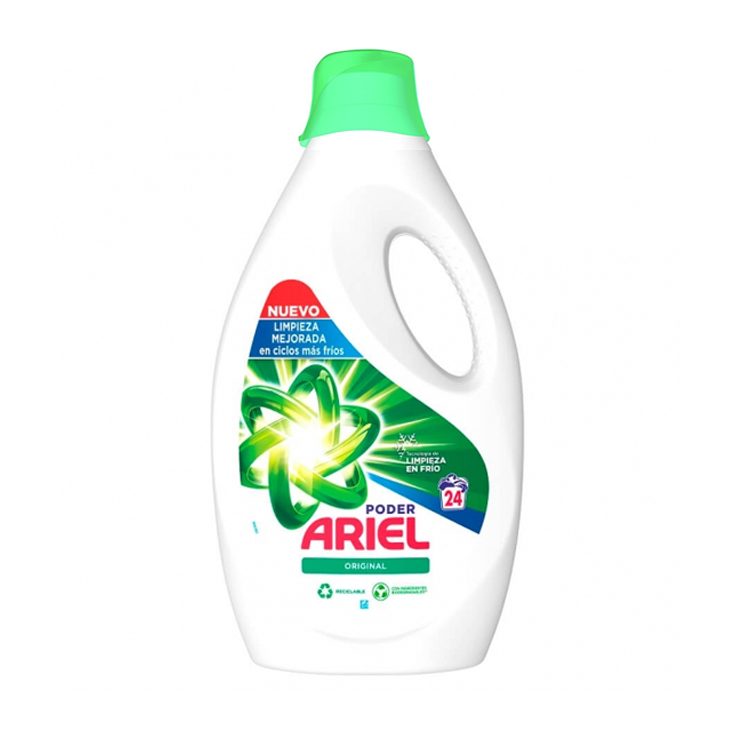 ariel original detergente liquido 24 dosis ariel original detergente liquido 24 dosis