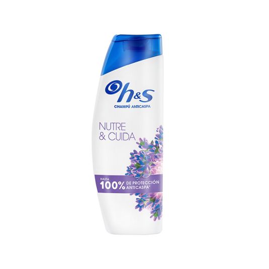 h&s champu anticaspa nutre & cuida 330ml
