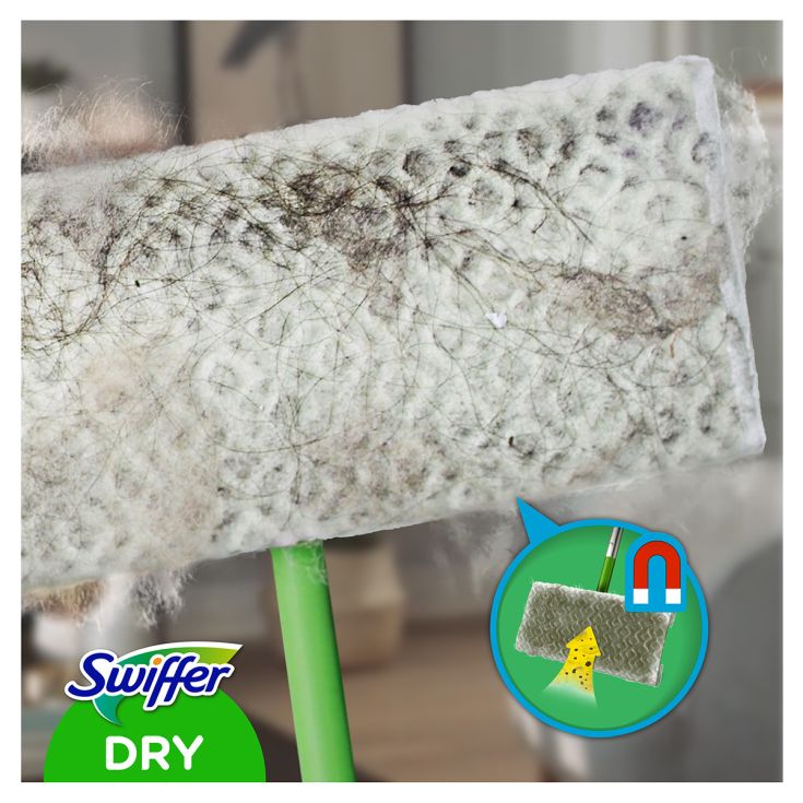 swiffer mopa con recambios 8 secos + 3 humedos