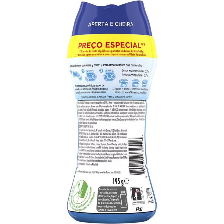 lenor classic perlas frescor abril 195g