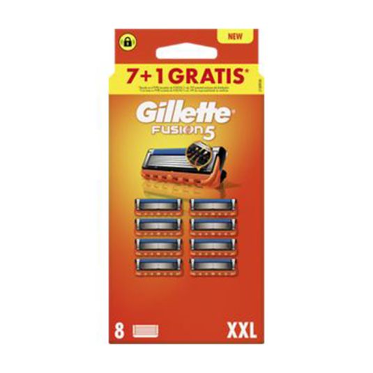gillette fusion 5 cuchillas 7+1 recambios