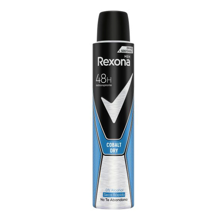 rexona men cobalt dry desodorante spray hombre 200ml