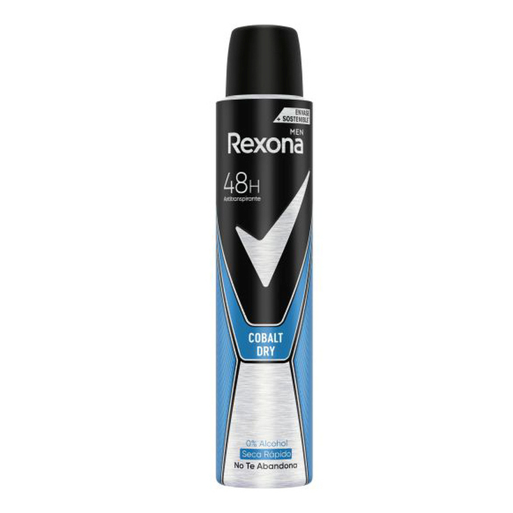 rexona men cobalt dry desodorante spray hombre 200ml rexona men cobalt dry desodorante spray hombre 200ml