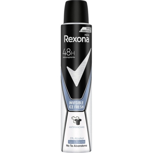 rexona men desodorante invisible spray 200ml
