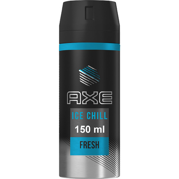 axe ice chill desodorante spray 150ml axe ice chill desodorante spray 150ml