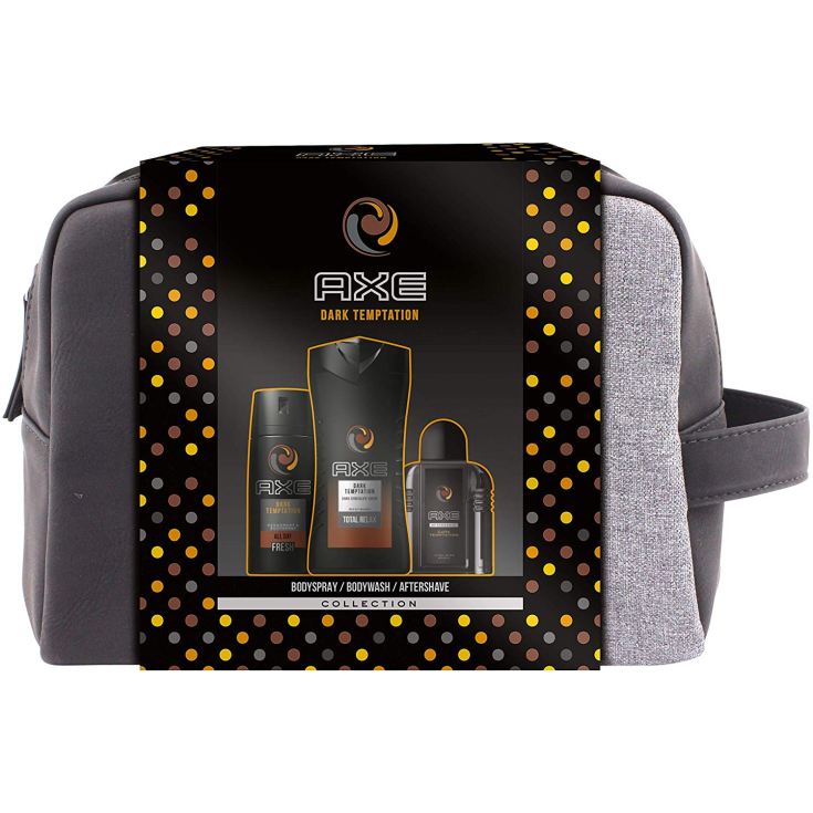 axe dark temptation kit para baño 3 piezas axe dark temptation kit para baño 3 piezas